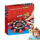 Generisch Wortspiel für Kinder, Wortspiele, Briefe Spin -Spiel, Interactive Fun Card Play Lernhandschelig -Bildungsspielzeug für Party, Kinder & Familie