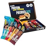 Corny Protein Crunchy & Soft 5er Mix Trial Pack 5x1 Riegel à 45g 30% Eiweiß Probierset zum Testen