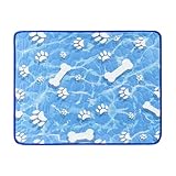 Kühlendes Hundebett | waschbar für Katzen und Pflege | Wiederverwendbares Entspannungskissen, Zubehör für Zuhause und Katzen auf Reisen