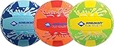 Schildkröt® Neopren Beachvolleyball, Größe 5, Ø 21 cm, normale Größe, farblich sortiert, griffige textile Oberfläche, salzwasserfest, ideal für Stand & Garten, 970276, surtidos