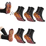 Magnetsocken Beheizte Socken Thermo Fußwärmer Socken Bequem Atmungsaktiv Winter Warme Selbstheizende Socken Für Outdoor Thermosocken Fußwärmer Selbstheizende Socken Magnetsocken Beheizte Socken Fuß