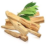 PORTENTUM Palo Santo Natürliches XL-Räucherwerk - 50 g. Ursprung Peru (4-6 St)- Heiliges Holz zum Verbrennen, Echtes Palo Santo, Palo Santo-Räucherwerk im Premium-Pack