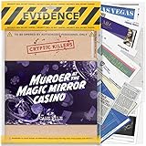 CRYPTIC KILLERS Unsolved Murder Mystery Game - Cold Case Files Investigation - Detective Evidence & Crime File - Einzelpersonen, Verabredungen & Partyspiele - Mord im Magic Mirror Casino