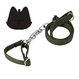 Hundeleine, Führleine für Hunde, Nylon Laufleine mit 1 Karabiner, Hunde Seilleine mit Hundekotbeutelspender, 60 kg Extreme Kraft, Verstellbare Kragen, 1.5M Trainingsleine zum Mittlere Große Hund