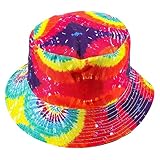 Veemoon Fischerhut im Freien Sonne Diskette Rand Sommer Eimerhüte für süße Mütze für Bucket Hat Schirmmütze für Eimerhut für Bucket Hats Baumwolle