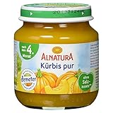 Alnatura Bio Kürbis pur, nach dem 4. Monat, 125 g
