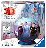 Ravensburger 3D Puzzle 11142 - Puzzle-Ball Disney Frozen 2 - 72 Teile - Puzzle-Ball für Fans von Anna und Elsa ab 6 Jahren