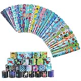 Snap Armbänder 52Pcs Tiere Schnapparmband Slap Bands Silikon Wristband Party Bag Füllstoffe Slap Armbänder für Kinder Jungen Mädchen Birthday Partybedarf Geschenke Spielzeug