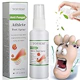 Fußspray, Fußpilz Spray, Athlete Foot Spray, Die effizient Juckreiz und Entzündungen an den Füßen steuern, kuriert und verhindert Pilzinfektionen, Bei Fußpilz, Fußschweiß und Fußgeruch