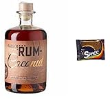 1 Flasche Prinz Kaiser Rum Coconut a 500ml 40% Vol. + Space Riegel 45g von Onlineshop Bormann