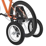 MOSHAY Verstellbare Fahrrad-Stabilisatoren für Erwachsene, Aluminiumlegierung, passend für 61 cm bis 73,7 cm (24 - 29) (blau-2)