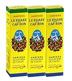 3x140g Le Phare du Cap Bon Harissa Sauce (3 große Röhrchen)