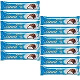 Lindt Schokolade Doppelmilch Riegel | 12 x 38 g Riegel | 456g | Feine Vollmilch Schokoriegel mit Milchcremefüllung | Schokoladen Großpackung | Schokoladengeschenk | Schokoriegel