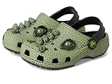 Crocs Unisex Kinder Classic IAM Scary Dino Clog T Clog, Black, 22/23 EU