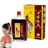 Medizinisches Öl Des Chinesischen Tigers, Aktivöl Des Roten Tigers Zur Muskelentspannung, Massageöl Zur Schmerzlinderung, Bei Verstauchungen, Knöchel-, Hüft- Und Beinverletzungen, 50ml