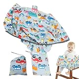 Wagenabdeckung für – Polyester-Hochstuhlbezug für weiche, tragbare Kinderwagen, Schutzhaube für Kinder, Hochstuhlschutz, 60 x 40 cm