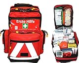 Erste Hilfe Notfallrucksack Sport, Sportvereine, Freizeit, Event & Freizeit - Nylonmaterial mit weißen Reflexstreifen