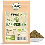 Bio Hanfprotein | 500g | Pflanzliches Eiweißpulver mit 50% Proteingehalt | Bio Hanfmehl direkt vom Achterhof