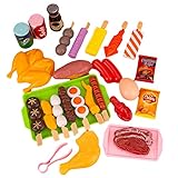 Grill-Set für Kinder, Grill, Spielzeug, Küche, Spielzeug, Essen, Küche, Kinder, Spiel, Nachahmungsspielzeug, für Grill