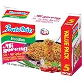 INDOMIE - Instant Nudeln Mi Goreng Pedas 5-Pack - (1 X 5 X 80 GR)