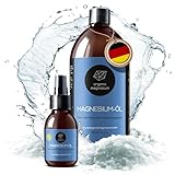 ORGANIC MAGNESIUM® Magnesiumöl Spray 1L + 100ml Set [NATÜRLICH & REIN] - 100% Reines Zechstein Magnesium Spray für Füße, Haut& Körper - Magnesium Öl Sprühflasche - Ideal für Sport & Muskel Entspannung