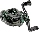 Angeln Baitcasting-Rolle,Magnetisches Bremssystem für das Angeln in Salzwasser und Süßwasser, Baitcaster Angelrollen Mit 18+1BB Edelstahl Kugellagern, Verfügbar in 7.1: 1, Geeignet für Linkshänder