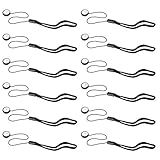 Jubaopen 12 Stück Kamera Objektivdeckelhalter Universal Objektivdeckel Halter mit Schnur für Lens Caps Keeper Halter Riemen Objektivkappe Schnur Objektivdeckel Bewahrer Halter für die meisten Kamera