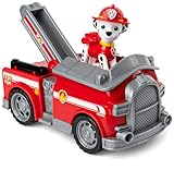 Paw Patrol, Feuerwehr-Auto mit Marshall-Figur (Sustainable Basic Vehicle/Basis Fahrzeug), Spielzeug für Kinder ab 3 Jahren