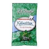 Dr. Bauer's Xylinetten – Zuckerfreie Zahnpflege-Bonbons mit Xylit, Vegan & Zahnfreundlich, Ideal für Frischen Atem & Zahngesundheit, 60g Tüte - Pfefferminz