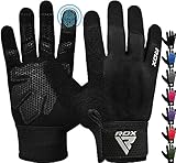 RDX Fitness Handschuhe Vollfinger Damen Herren, Gewichtheben Touchscreen Trainingshandschuhe, Bodybuilding Krafttraining Workout Gym Weight Lifting Gloves Powerlifting Kraftsport Griff Radfahren Sport