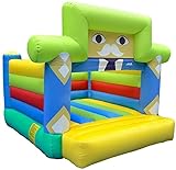 UZAMIRLEX Hüpfburg Haus, Aufblasbare Hüpfburg, Rutsche & Trampolin 310x260x240cm