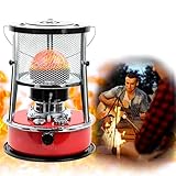 Paraffinheizung, Paraffinheizungen für Zuhause, Innenheizung, Herd, Campingkocher, 360° Surround-Heizung, Kerosin-Herd, 5,2 l Kerosin-Ofenheizung, geeignet für drinnen und draußen