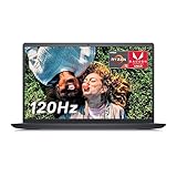 Dell Inspiron 3525 Laptop - 39,6 cm (15,6 Zoll) FHD (1920 x 1080) 120 Hz Display, AMD Ryzen 5 5500U Prozessor, 8 GB DDR4 RAM, 512 GB SSD, Intel Wi-Fi 6, Windows 11 Home - Carbon Black