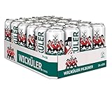 Wicküler Pilsener, würzig frischer Geschmack. 24x0,50 L Dose EINWEG