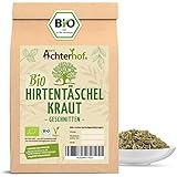 Hirtentäschelkraut geschnitten Bio 100g | würzig scharfer Geschmack | ideal zur Zubereitung von Tees und Verfeinerung von Salaten oder Dressings | Bio-Qualität | vom Achterhof