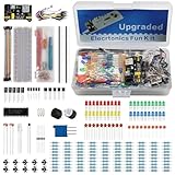 830 Loch Breadboard Bausatz, Starter-Kit für Elektronische Komponenten Breadboard,LED Summer Widerstandstransistor,kompatibel mit Arduino/Raspberry