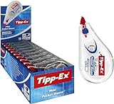 Tipp-Ex Korrekturroller Mini Pocket Mouse, 6m x 5mm, 10er Pack, Ideal für das Büro, das Home Office oder die Schule