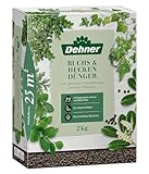 Dehner Buchs- und Heckendünger, hochwertiger Dünger für Buchs / Hecken, organisch mineralischer NPK-Dünger, mit Spurennährstoffen, 2 kg, für ca. 25 qm, bunt