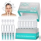 3% Hyaluronic Acid Serum, 30pcs Hyaluron Serum, Hyaluronsäure-serum für das gesicht, Hyaluron Ampullen extract moisturizing high hydrating aging firming smoothy