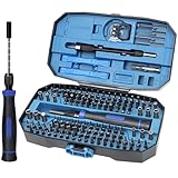 152 in 1 Feinmechaniker Schraubendreher Set, Mini Magnetisches Schraubendreher-Set mit Etui Professionelles DIY Elektronik Reparatur Werkzeugset Hand Schraubendreher Set für PC Laptop Phone Uhr Kamera