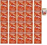 Barilla Integrale Tortiglioni – Vollkorn Hartweizennudeln, gerillte Röhren,100% Vollkorn, ballaststoffreich – al dente 11 Min, ideal für Tomatensaucen, Ragù & Gemüse 20x 500 g + Italian Gourmet polpa