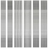 TXErfolg 72 Stück Dekupiersägeblatt Nr. 1 2 3 4 5 6 Spirallaubsägeblätter 130mm Laubsägeblätter Dekupiersäge Modellbausäge passend für Dekupiersägen für Holz kunststoff Metall