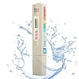 WOBBLO Wasserqualitätstester, TDS-Wassertester – Wasserqualitätszähler, professioneller digitaler TDS-Tester, hohe Präzision und Zuverlässigkeit, für Hydrokultur-Pools,