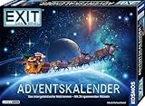 KOSMOS 684488 EXIT - Das Spiel - Adventskalender: Das intergalaktische Wettrennen, mit 24 spannenden Rätseln ab 10 Jahre, Escape Room Spiel vor Weihnachten