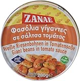 Zanae Dicke weiße Bohnen, in l , 1er Pack (1 x 280 g Packung)