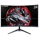 LC-POWER 24 Zoll FHD Gaming Monitor 165Hz 1920x1080, 1500R, FreeSync, HDR Ready, DP&HDMI,1ms, LC-M24-FHD-165-C-V2