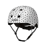 Melon Fahrradhelm »Synapse« für Damen, Herren und Kinder | Leichter & sicherer urbaner Cityhelm mit Magnetverschluss, individuell anpassbar in weiß, schwarz | Größe XXS-S (46-52 cm) …