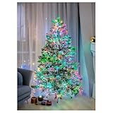 Holyart Weihnachtsbaum Pine RGB, 210 cm, grün, mit Kunstschnee und 3200 LEDs