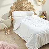 UNIVERSDECOR Bettdecke, Mikrofaser, weich, 140 x 200 cm, milbendicht, Soft & Care