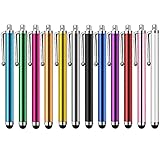 Rpanle Stylus Pen [12er Pack] Tablet Stift, Touchscreen Stift, Universelle kapazitive Touchscreen-Stifte für Tablets, i-Pad Mini, i-Pad Pro, Smartphones, Samsung Galaxy - Mehrere Farben